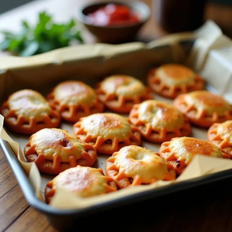 Empanadillas de Boniato y Chorizo Vegano: Receta Sin Gluten para Tupper