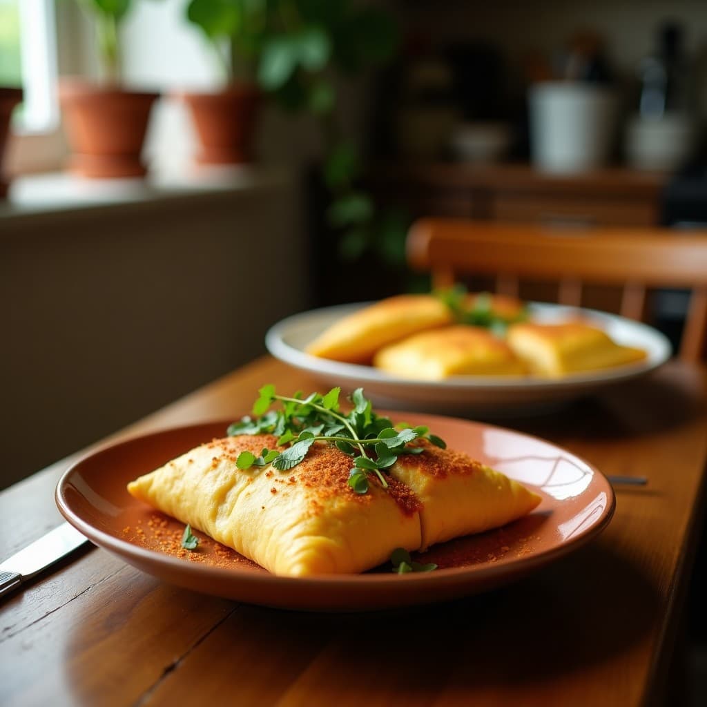 Empanadillas de Calabacín y Queso de Cabra en Hoja de Brick: Receta Rápida en Airfryer