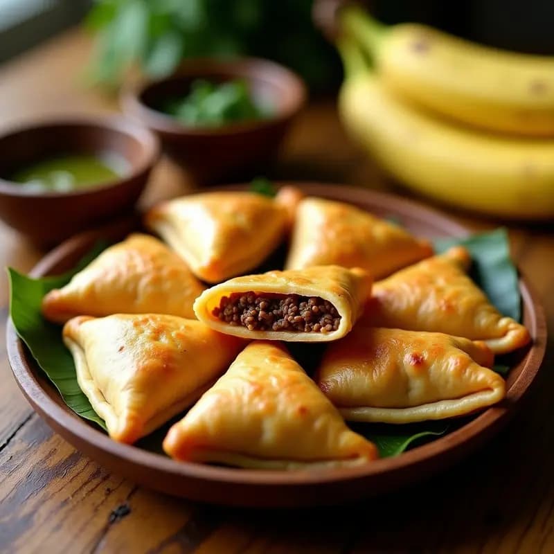 Empanadillas de Carimañola con Relleno de Carne de Res: Receta Colombiana Crujiente en Airfryer