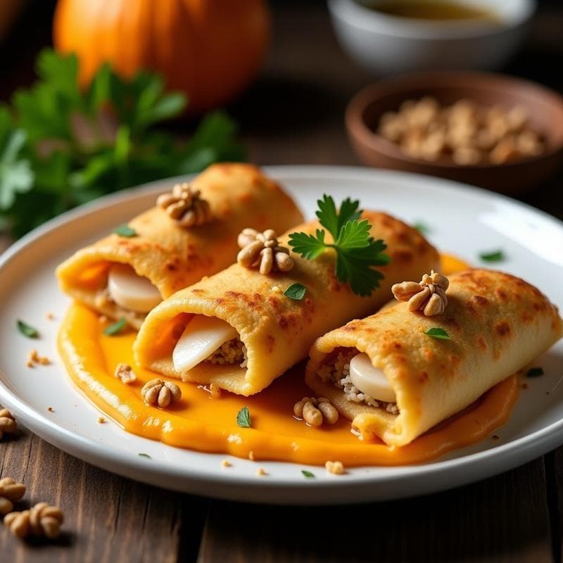 Empanadillas de Chiringayo y Puré de Aucama: Receta Peruana Keto en Airfryer con Toque Andino