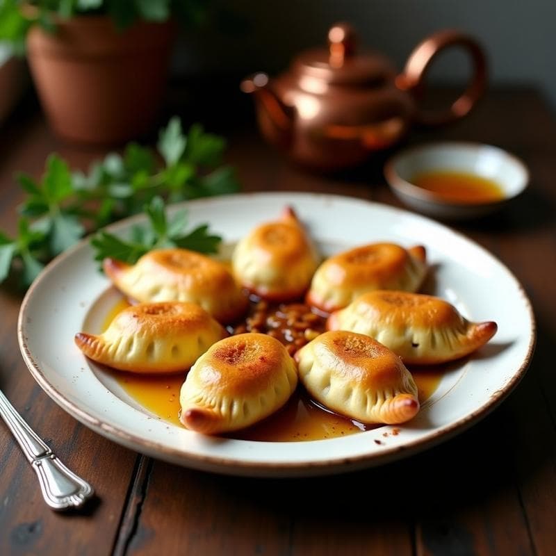 Empanadillas de Cordero al Curry y Higos: Receta Marroquí en Olla Lenta con Toque Dulce