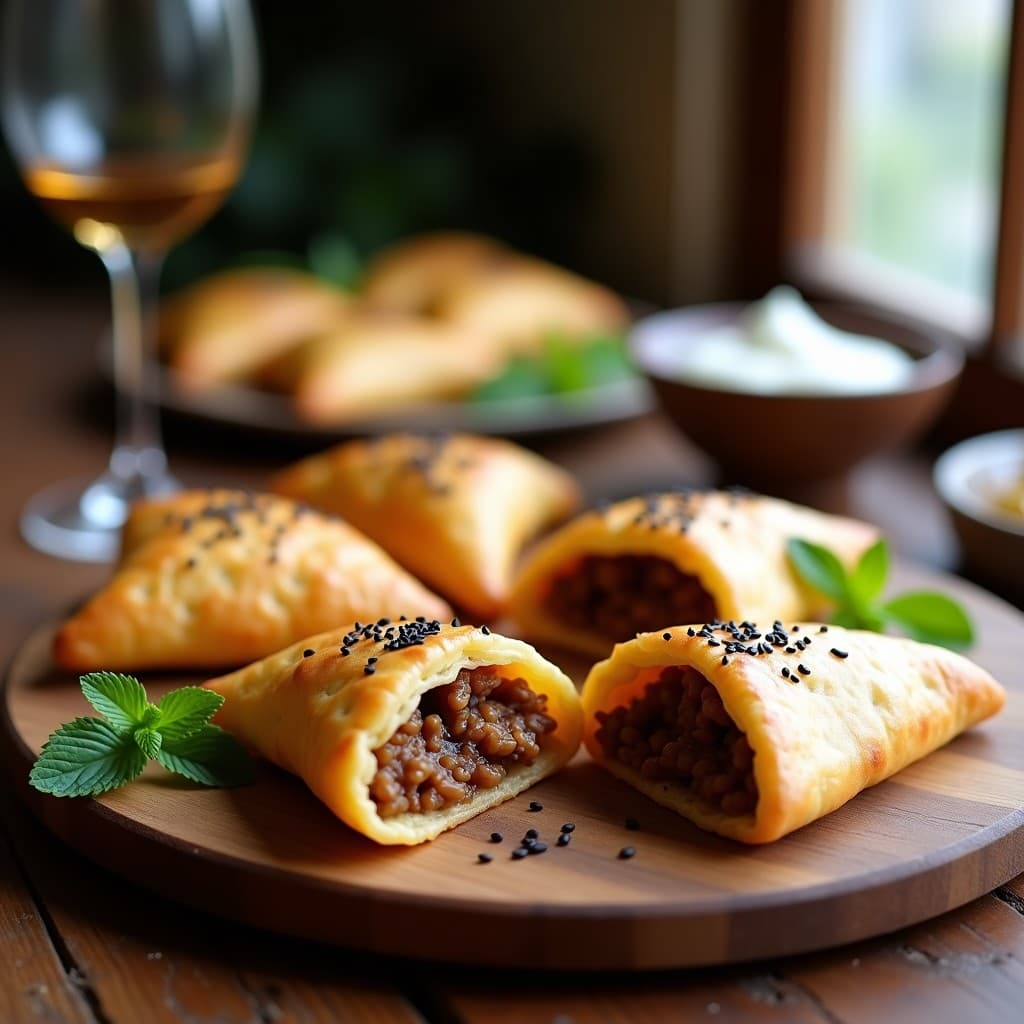 Empanadillas de Cordero y Dátiles con Masa de Almendra: Receta Árabe Sin Gluten en Thermomix