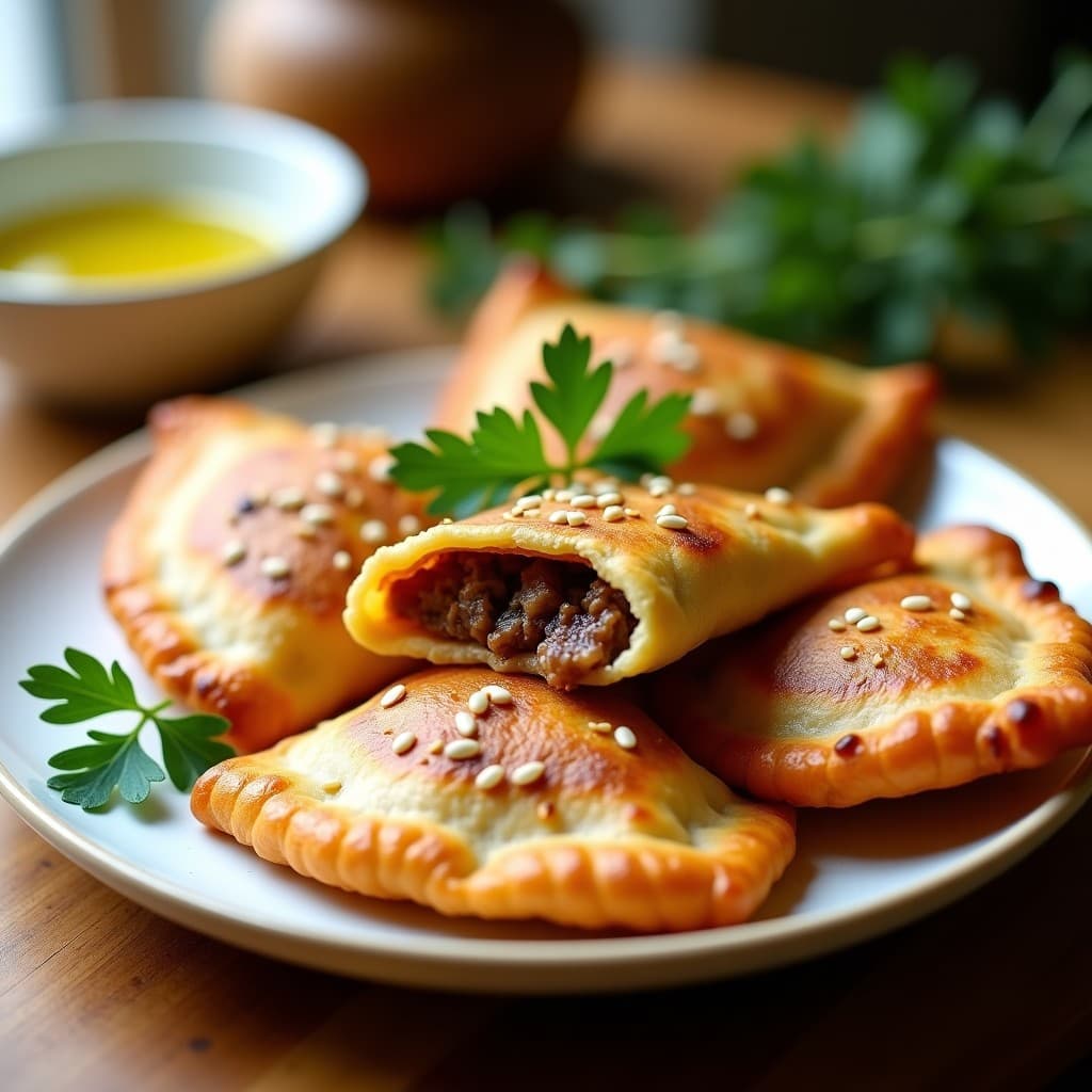 Empanadillas de Cordero y Dátiles con Masa de Almendra: Receta Marroquí Keto en Airfryer