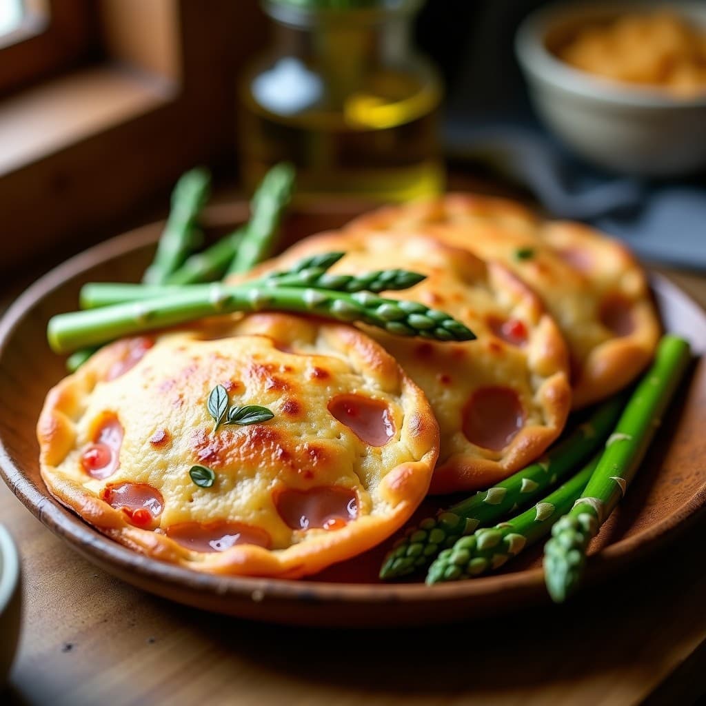 Empanadillas de Espárragos Trilados y Jamón Serrano: Receta en Airfryer Sin Amasar