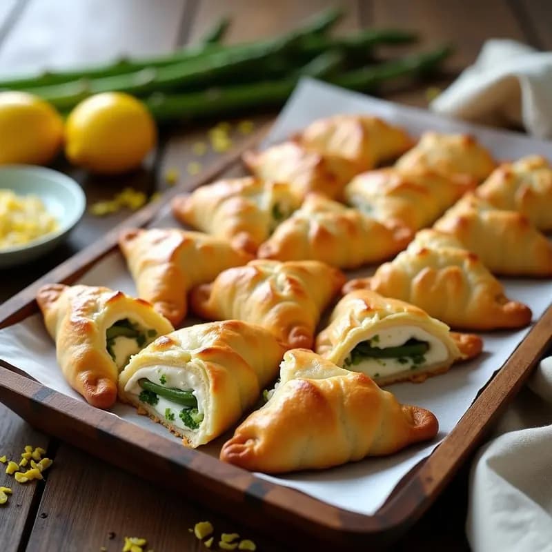 Empanadillas de Espárragos Trigueros y Ricotta con Masa de Almendra: Receta Argentina Sin Gluten