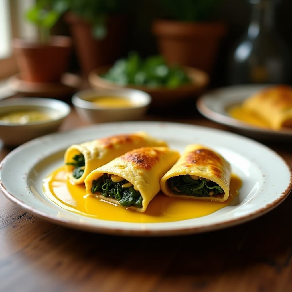 Empanadillas de Espinaca y Queso de Cúrcuma: Receta Argentina en Olla Express Sin Gluten