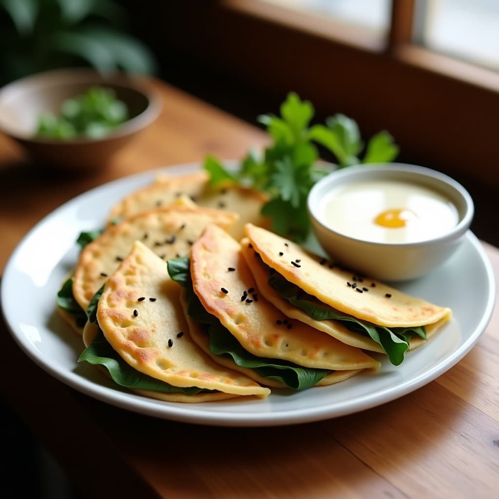 Empanadillas de Espinaca y Tofu Ahumado: Receta Vegana en Olla Exprés con Salsa de Miso