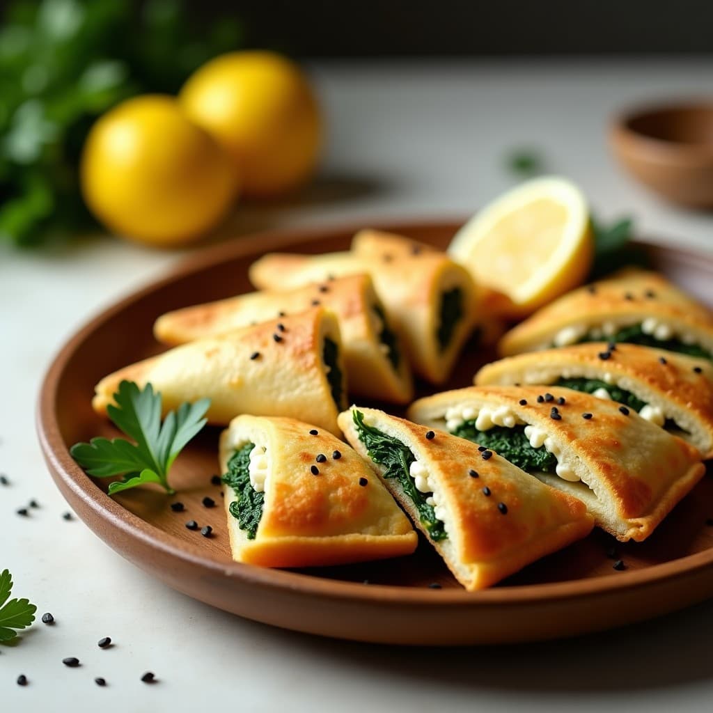 Empanadillas de Espinaca y Tofu con Masa de Coliflor: Receta Sin Gluten y Alta en Hierro
