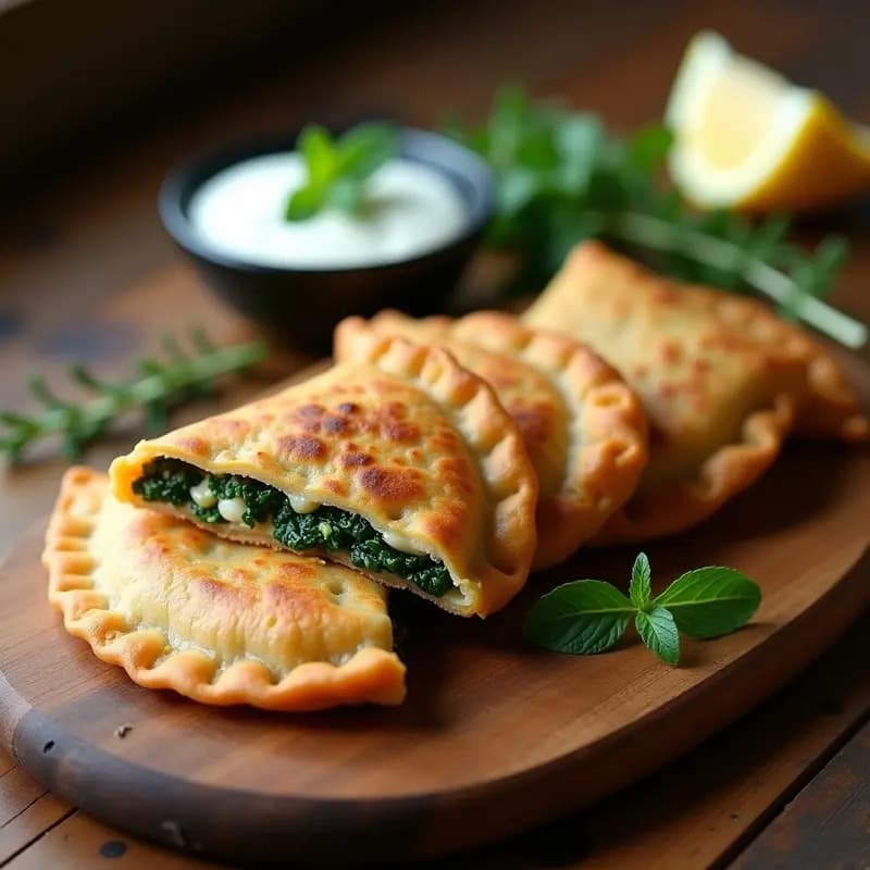Empanadillas de Espínaca y Tofu con Masa de Trigo Sarraceno: Receta Argentina Vegana
