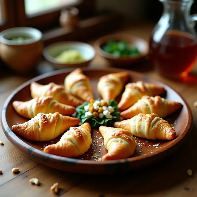 Empanadillas Marroquíes de Espinacas y Pasas: Receta de Ramadán con Masa de Hojaldre