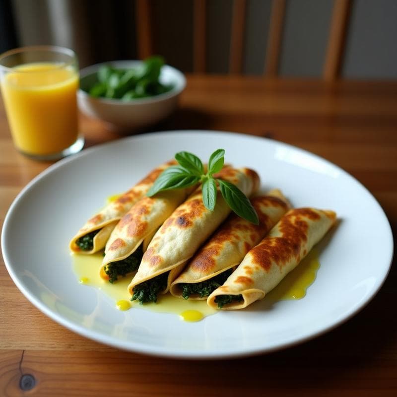 Empanadillas de Espirulina y Queso de Anacardos: Aperitivo Vegano y Rico en Hierro