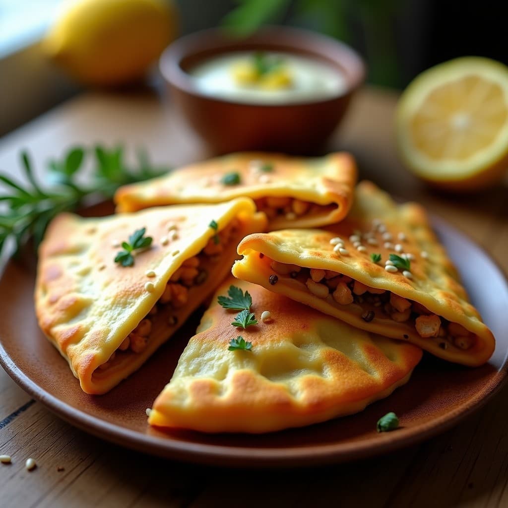 Empanadillas de Jackfruit y Champiñones: Receta Vegana en Airfryer con MASA de Yuca