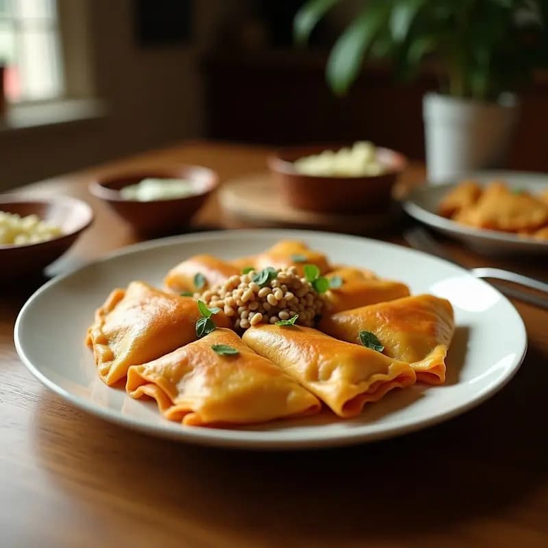 Empanadillas de Lombarda y Pasas: Receta Española de Tupper con Masa Integral