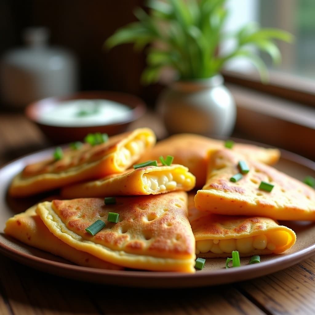 Empanadillas de Maíz y Queso de Cabra: Receta Argentina en Airfryer con Toque Picante