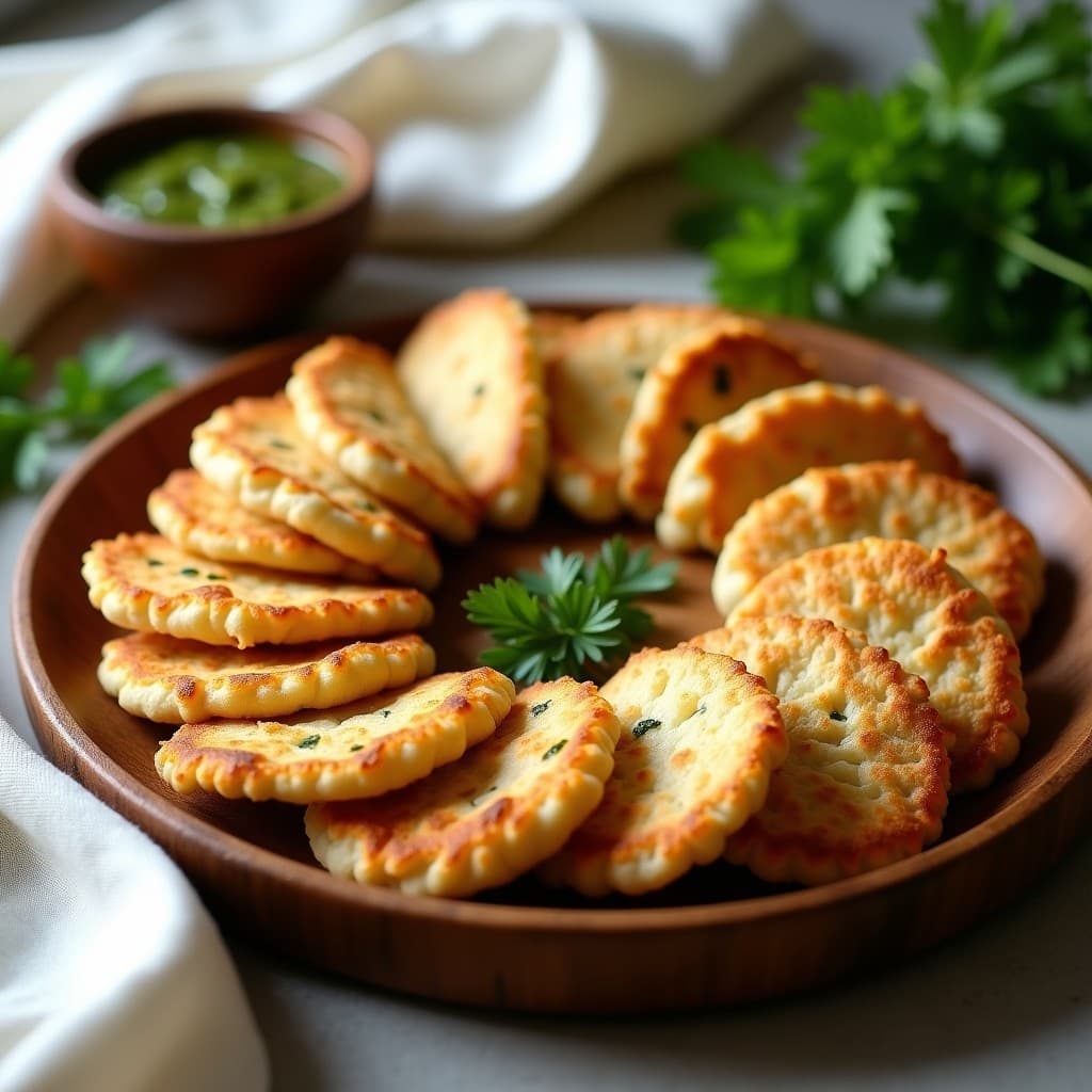 Empanadillas de Masa de Coliflor con Relleno de Pollo al Chimichurri: Receta Argentina Sin Gluten