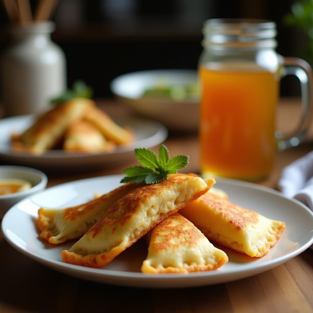 Empanadillas de Masa de Mandioca y Relleno de Palmito: Receta Brasileña Sin Gluten en Airfryer