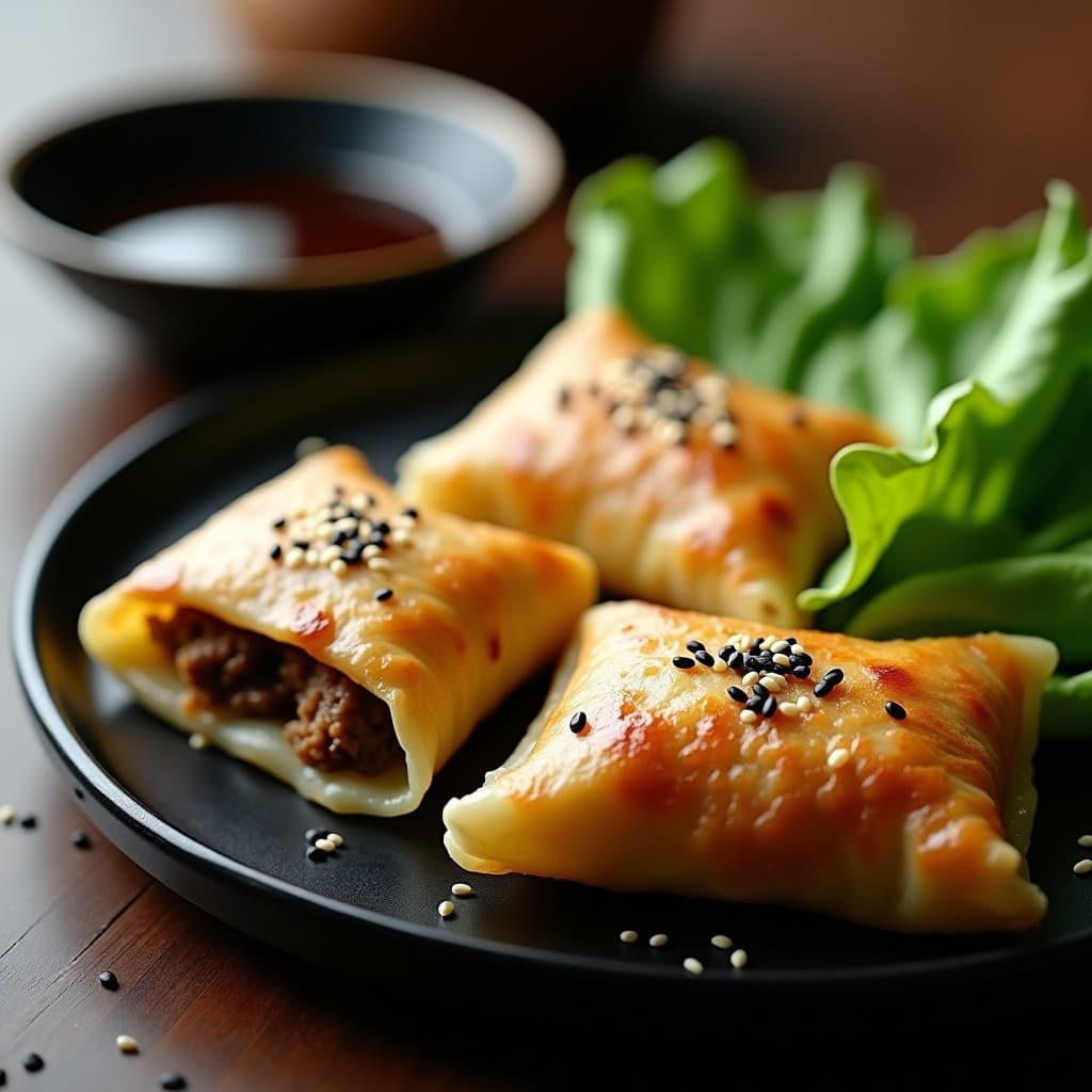Empanadillas de Miso y Setas Shimeji con Envoltura de Col Napa: Receta Japonesa en Airfryer y Sin Gluten