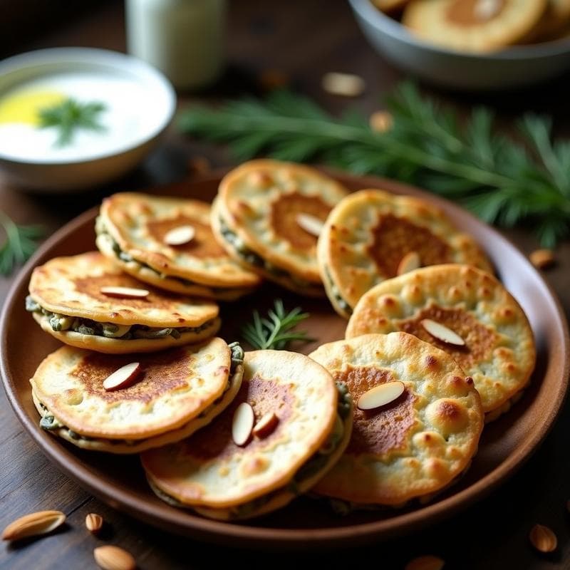 Empanadillas de Moringa y Champiñones: Receta Vegana Alta en Hierro en Airfryer