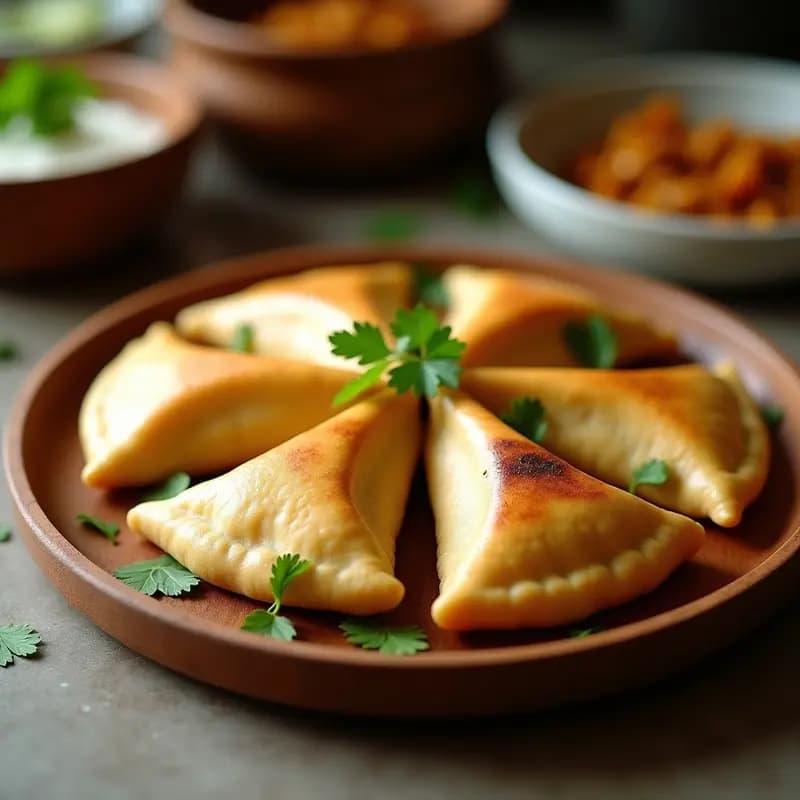 Empanadillas de Masa de Ñame y Carne de Soja Texturizada: Receta Colombiana Vegana para Tupper