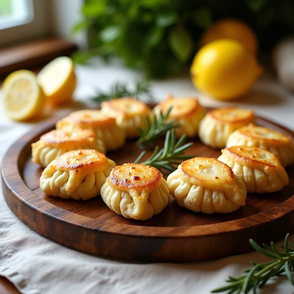Empanadillas de Pollo y Aceitunas Taggiasche con Masa de Coliflor: Receta Italiana Keto
