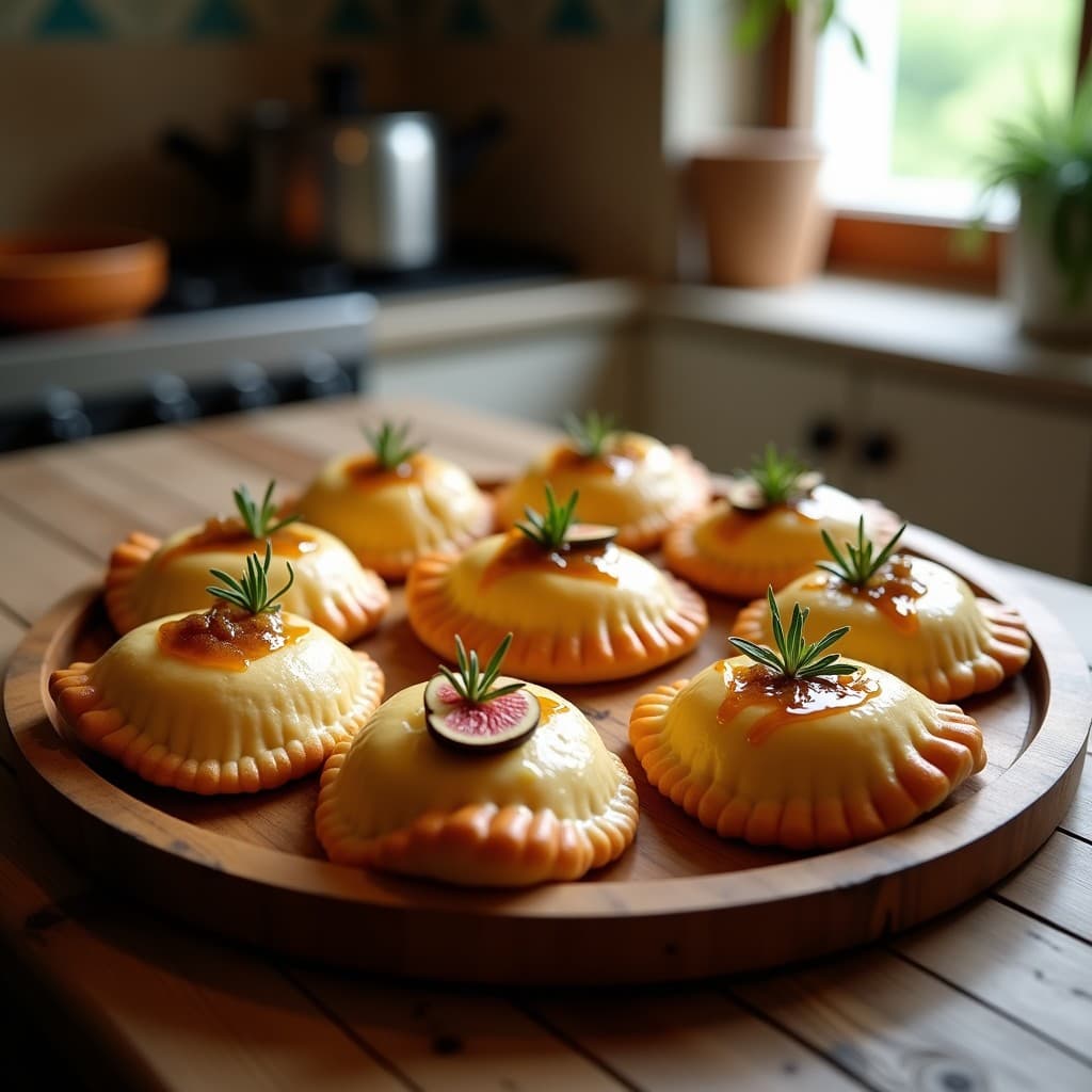 Empanadillas de Queso de Cabra y Higos Caramelizados: Entrante Español Gourmet en Thermomix