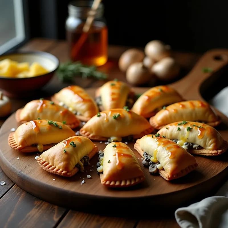 Empanadillas de Hongos Shitake y Queso Azul: Receta Gourmet en 30 Minutos