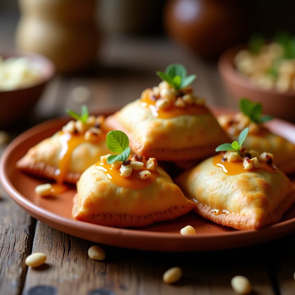 Empanadillas de Sonderos y Queso de Cabra: Receta Canaria en Airfryer con Toque Dulce-Salado
