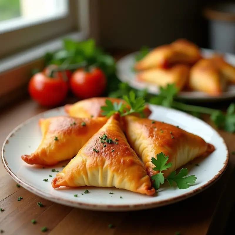 Empanadillas de Ventresca y Tomate: Aperitivo Andaluz Crujiente y Sabroso