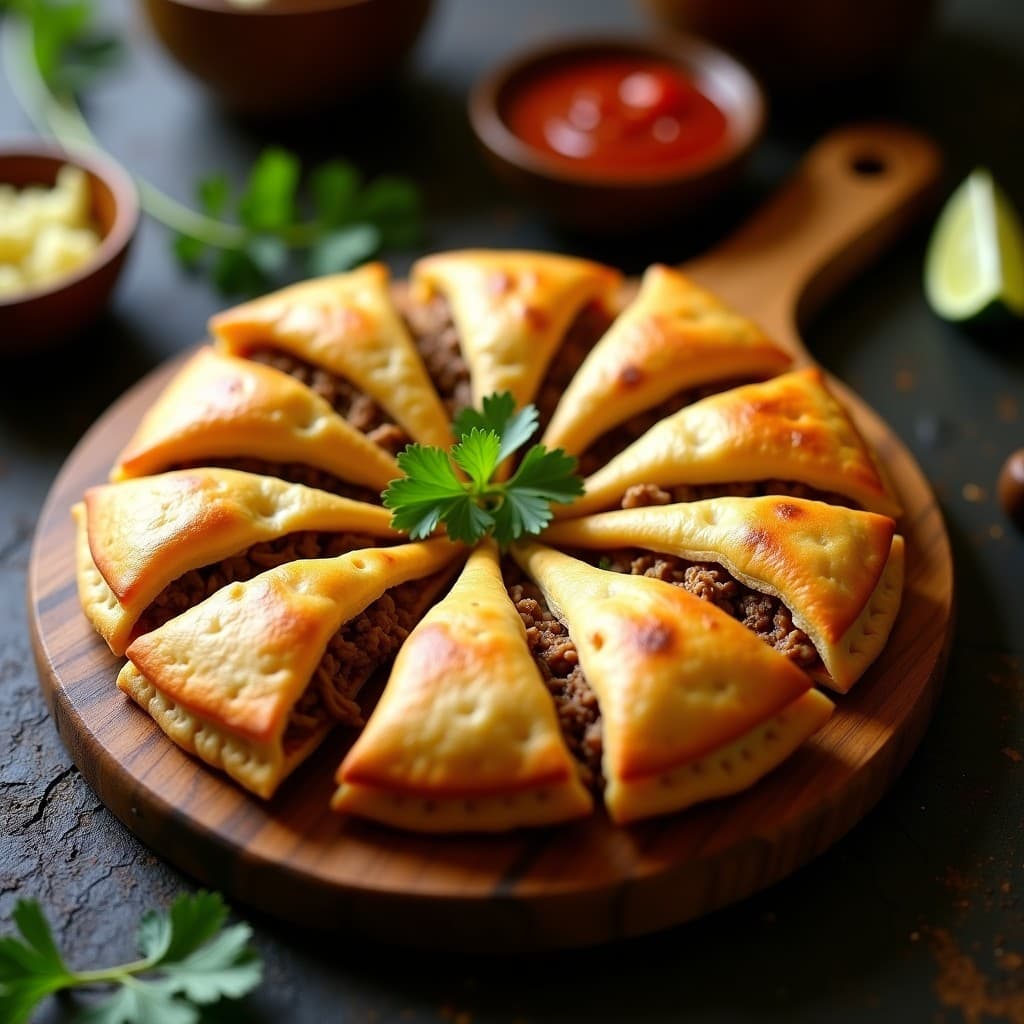 Empanadillas de Yuca y Carne Mechada con Queso de Oveja: Receta Colombiana Sin Harina