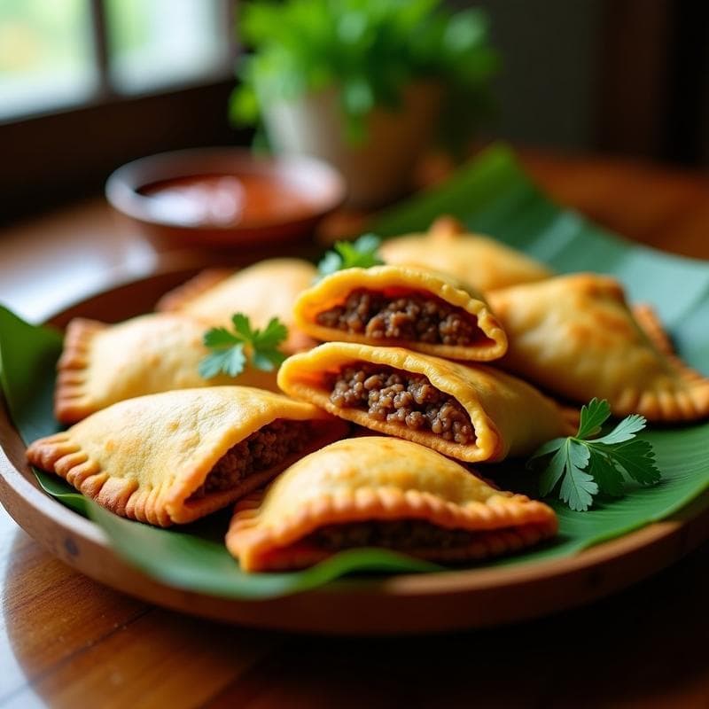 Empanadillas de Masca de Yuca y Carne de Res: Receta Cubana Tradicional en Airfryer