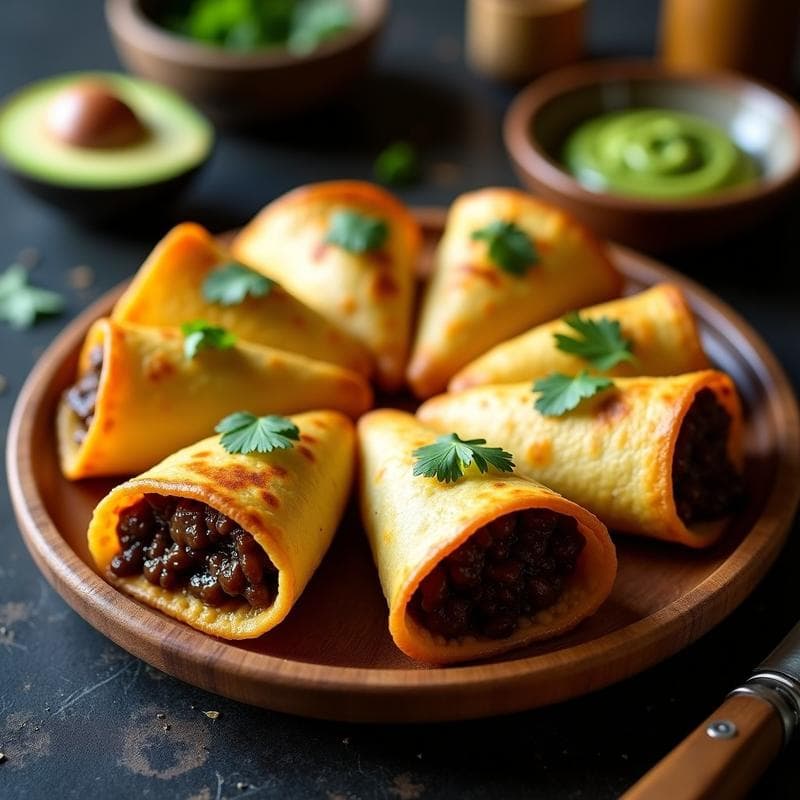 Empanadillas de Yuca y Morcilla Vegana: Receta Colombiana Crujiente en Olla Express