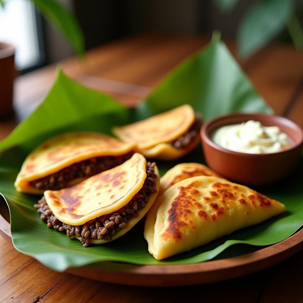 Empanadillas de Yuca y Moros con Cochinita de Hongos: Receta Cubana Vegana en Airfryer