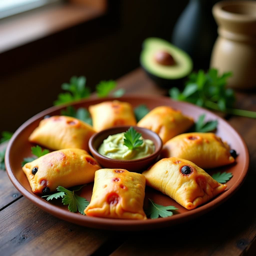 Empanadillas de Yuca Rellenas de Picadillo de Soja Texturizada: Receta Vegana y Sin Harina