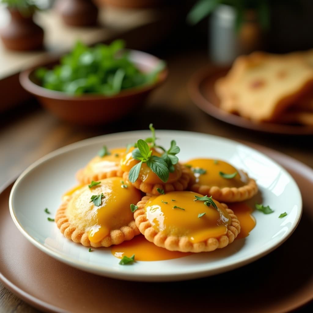 Empanadillas de Yuca y Pulpa de Coco con Salsa de Maracuyá: Receta Colombiana Sin Gluten en Thermomix