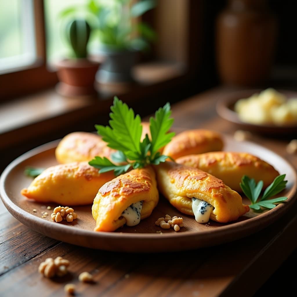 Empanadillas de Yuca y Queso Azul: Receta Argentina Sin Harina en Airfryer