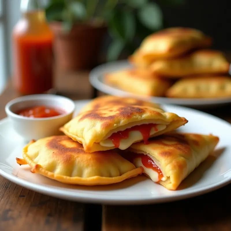Empanadillas de Yuca y Queso de Búfala con Mermelada de Guayaba: Receta Colombiana en Airfryer