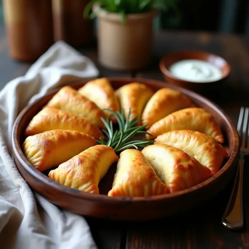 Empanaditas de Carote y Queso de Cabra: Receta Argentina con Masa de Yuca y Sin Gluten