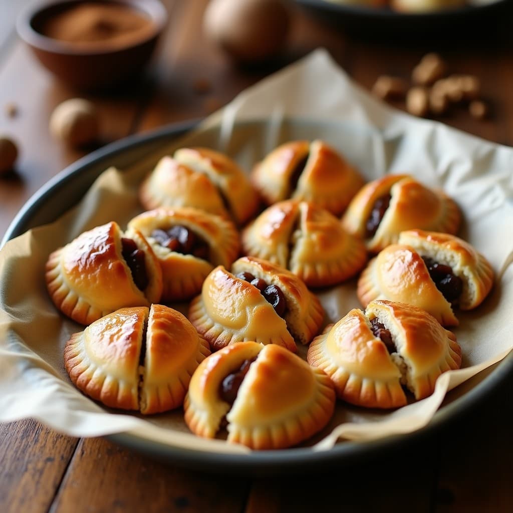Empanaditas de Harina de Almendra con Relleno de Dátiles y Nueces: Receta Keto y Sin Gluten