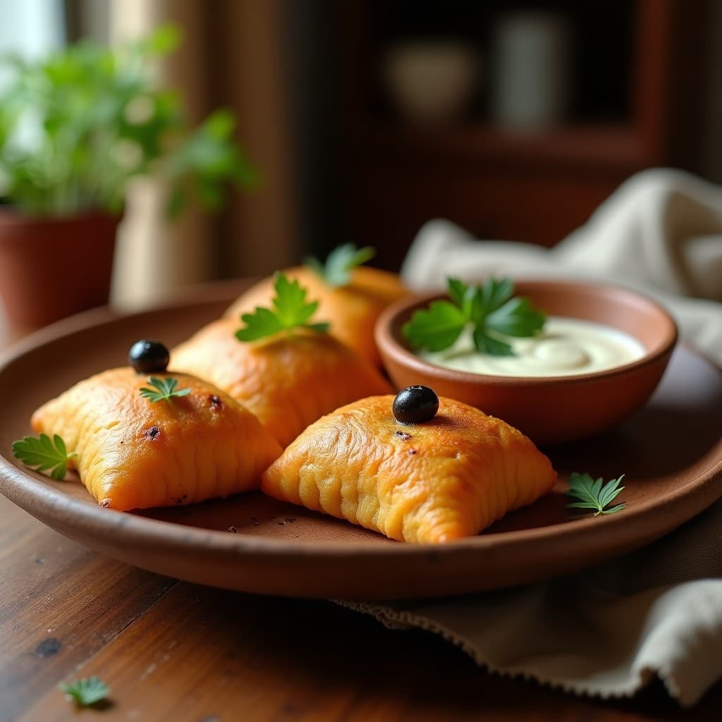 Empanaditas de Masa de Ñame con Relleno de Atún y Aceitunas: Receta Cubana en Airfryer