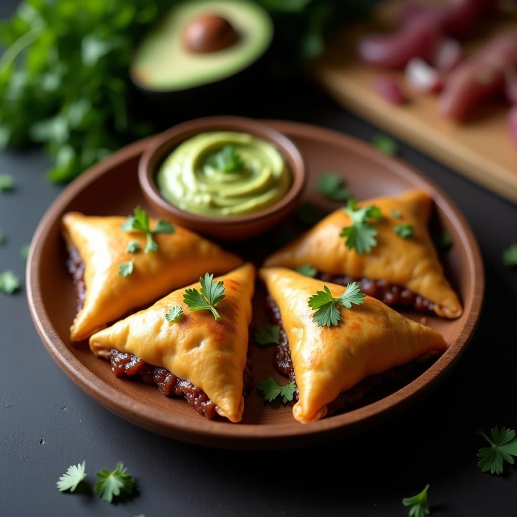 Empanaditas de Masa de Yuca y Cebolla Caramelizada con Queso de Soja: Receta Venezolana Vegana