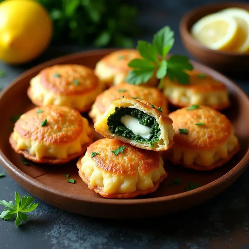 Empanaditas de Yuca y Espinacas: Receta Centroamericana Sin Harina y Crujiente