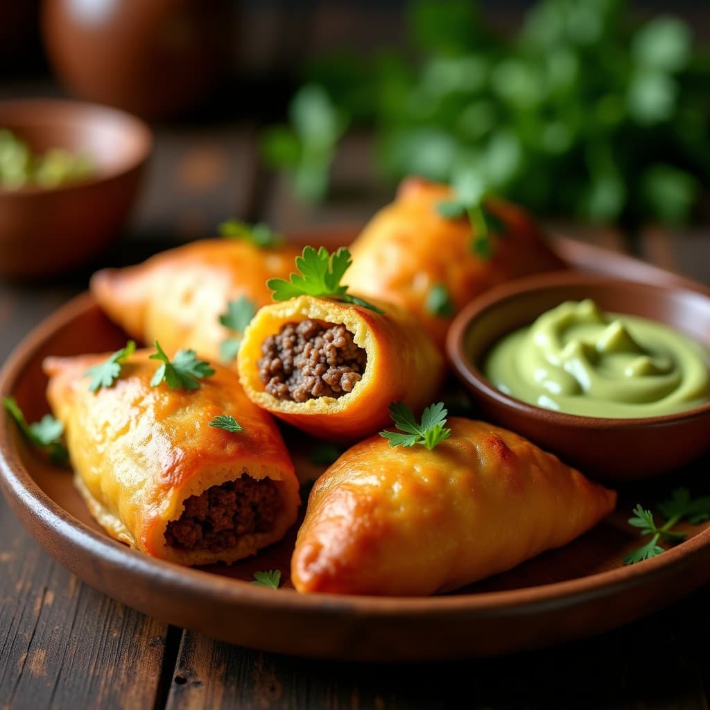 Empanaditas de Masa de Yuca y Carne de Venado: Receta Colombiana Paleo en Airfryer