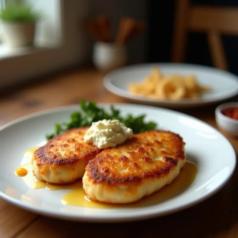 Empedanado de Merluza con Jamón y Queso: Receta de Pescado en Airfryer