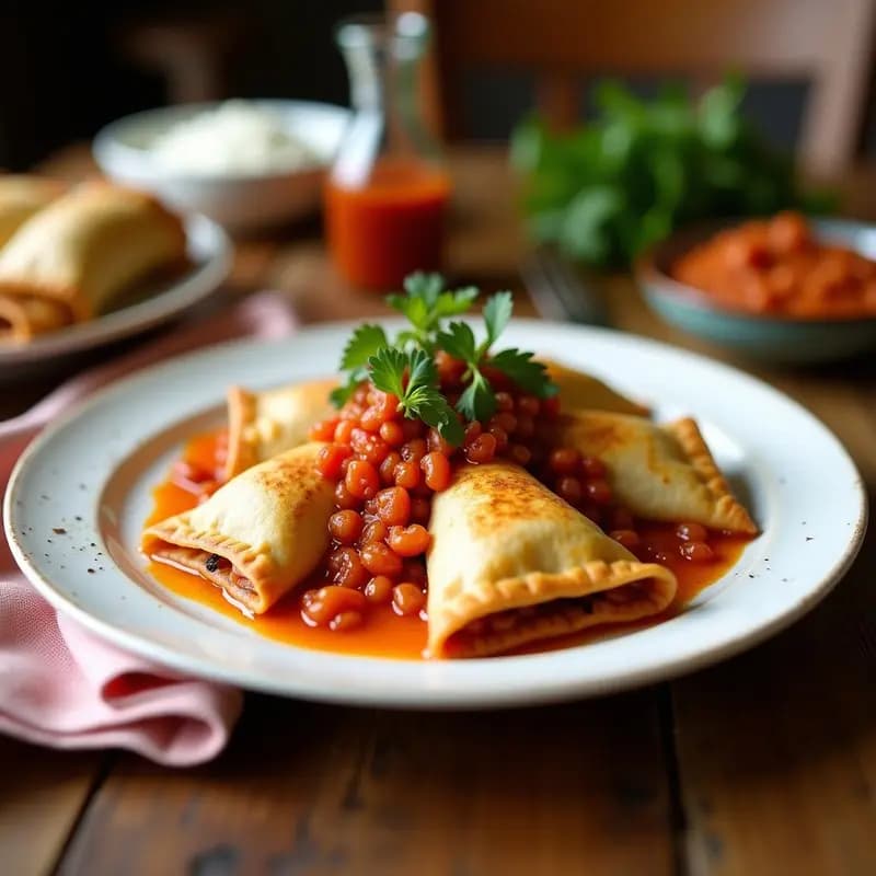 Empanillas de Atún y Piquillo con Masa de Garbanzo: Receta Española Sin Gluten en Airfryer