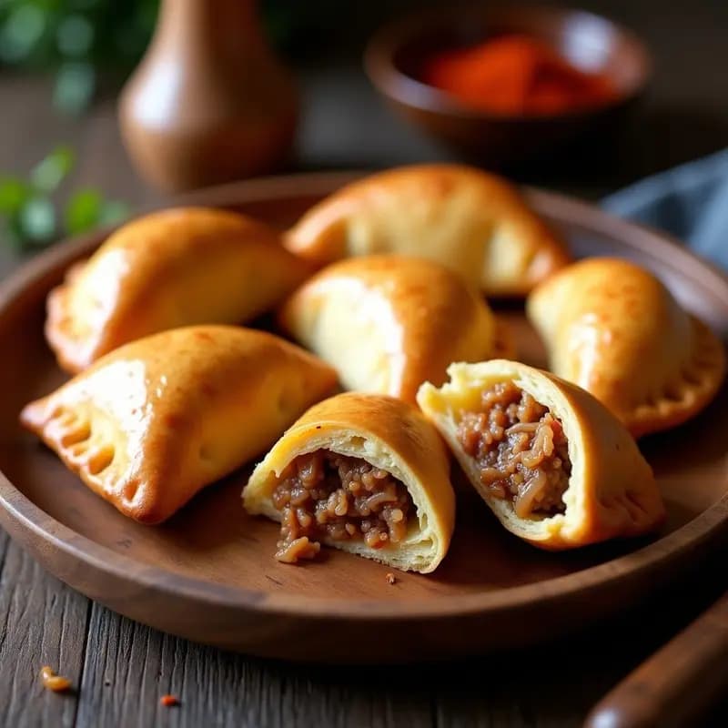 Empedanadas Gallegas de Zorza: Receta Tradicional con Masa de Pan y Relleno de Cerdo