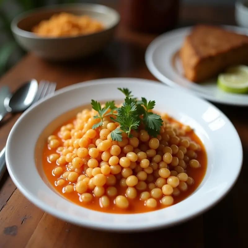 Empedrado de Garbanzos, Morcilla y Arroz: Plato Único Extremeño de Aprovecho