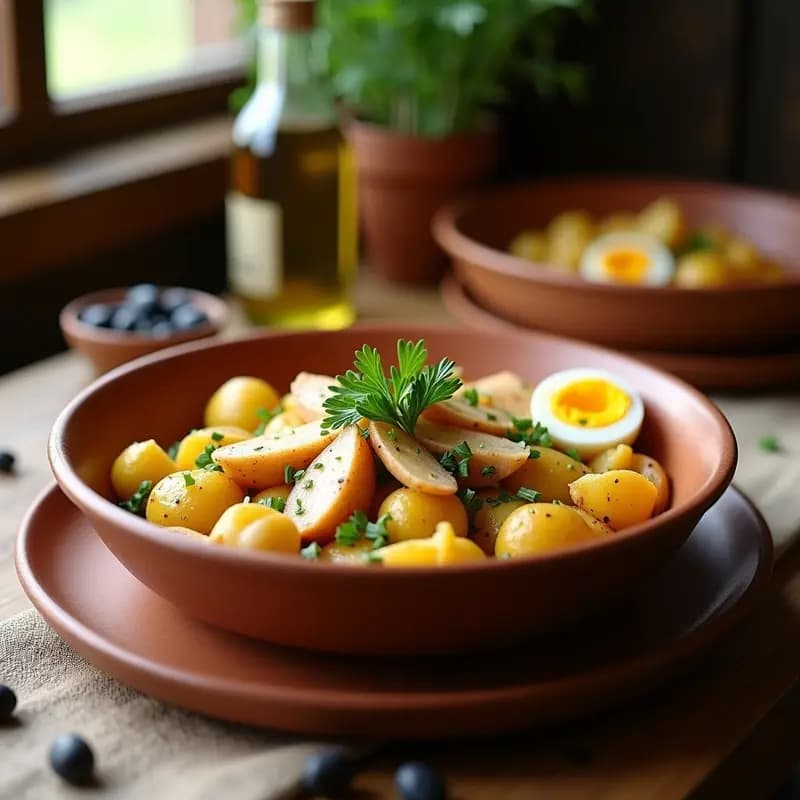 Empedrado de Sobras: Receta de Aprovechamiento con Patata, Bacalao y Huevo Duro