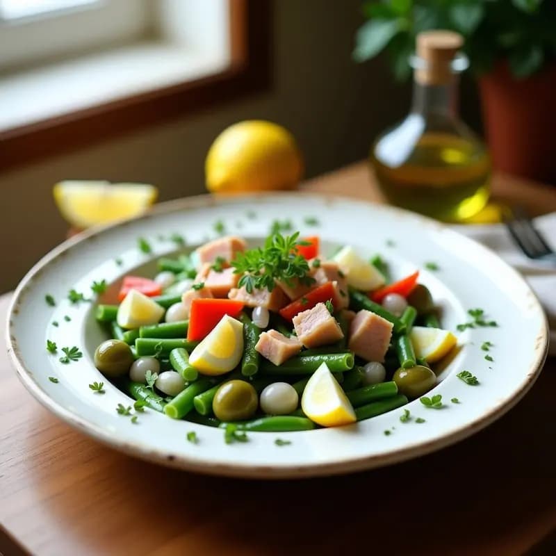 Empedrat de Habas y Atún: Receta Catalana Sin Gluten y Alta en Omega-3