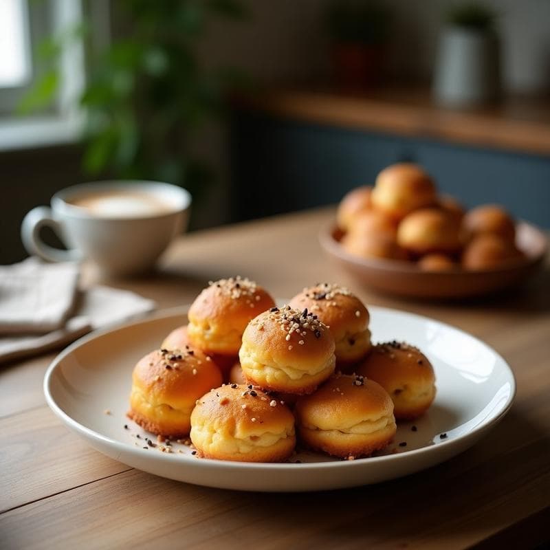 Energy Balls de Café y Anacardos: Snack Keto Sin Horno con Semillas de Lino