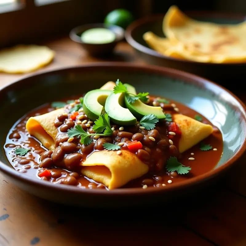 Enfrijoladas Costarricenses Veganas: Receta Tradicional con Toque Moderno y Sin Lácteos